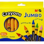 Crayon à cire jumbo 12clrs