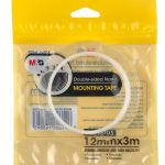Ruban adhésif 2 face  transparent 12mm*3m