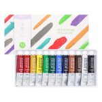 Peinture à la gouache  12s 12ml