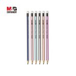 Crayon triangle  2B avec Gomme