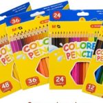 Crayon de couleur Boite jaune