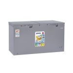 Congélateur 2 portes 600L A+ Inverter avec lumière Blanc/Gris VISTA