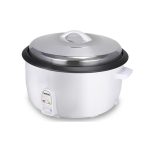 Rice cooker 10L couvercle inox Blanc VISTA