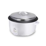 Rice cooker 8L couvercle inox Blanc VISTA