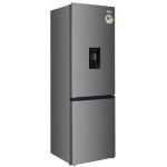 Réfrigérateur combiné avec distributeur d'eau A+ 380L avec lumière Inox VISTA