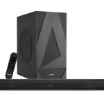 Barre de son 2.1 avec subwoofer filaire 160W  Bluetooth, HDMI, USB VISTA