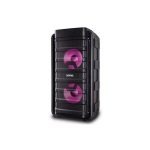 Baffle amplifiée double 8" rechargeable Bluetooth LED VISTA