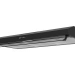 Hotte aspirante 90cm noire filtre & sortie VISTA