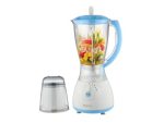 Mixeur 2 en 1  Bocal incassable 1.5L 4 vitesses + Pulse 300W Bleu/Vert VISTA – Image 2