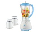 Mixeur 3 en 1  Bocal incassable 1.5L 4 vitesses + Pulse 300W Bleu/Vert VISTA
