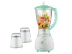 Mixeur 3 en 1  Bocal incassable 1.5L 4 vitesses + Pulse 300W Bleu/Vert VISTA – Image 2
