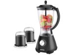 Mixeur 3 en 1  Bocal incassable 1.5L 4 vitesses + Pulse 300W Blanc/Noir VISTA – Image 2