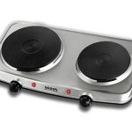 Plaque chauffante double Gris VISTA