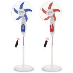 Ventilateur sur pied 16" rechargeable AC/DC avec télécommande VISTA