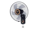 Ventilateur mural 16" 5 pales Silver/Gold VISTA