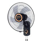 Ventilateur mural 16" 5 pales Silver/Gold VISTA