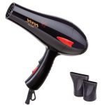 Sèche-cheveux AC 2000W 2 vitesses 3 températures 2 embouts VISTA