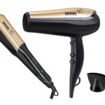 Set beauté : Sèche-cheveux 2200W + Lisseur céramique 30mm 45W VISTA