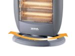Chauffage halogène 4 barres 1600W VISTA – Image 2