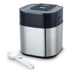 Sorbetière 1.5L avec minuterie  Inox VISTA