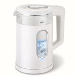 Bouilloire verre/plastique 1.8L  Gris/Ivoire VISTA
