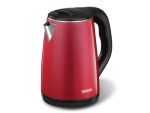 Bouilloire inox/plastique colorée 1.8L  Bleu/Blanc/Rouge/Noir VISTA – Image 2