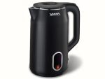 Bouilloire colorée inox/plastique 3L  Noir/Ivoire VISTA – Image 3