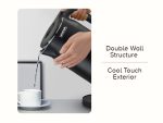 Bouilloire colorée inox/plastique 3L  Noir/Ivoire VISTA – Image 4