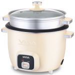 Rice cooker 3L couvercle en verre Ivoire/Bleu VISTA