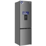 Réfrigérateur combiné No Frost avec distributeur d'eau A+ 430L Gris VISTA