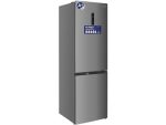 Réfrigérateur combiné No Frost affichage LED tactile A+ 450L Gris VISTA