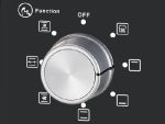 Four électrique 150L convection rôtisserie fermentation Blanc/Noir VISTA – Image 6