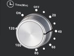 Four électrique 150L convection rôtisserie fermentation Blanc/Noir VISTA – Image 5