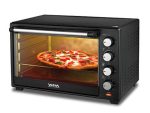 Four électrique 48L convection rôtisserie 2000W Noir/Blanc VISTA