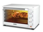 Four électrique 48L convection rôtisserie 2000W Noir/Blanc VISTA – Image 2