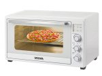 Four électrique 60L convection rôtisserie display Blanc/Noir VISTA – Image 2