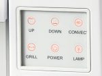 Four électrique 60L convection rôtisserie display Blanc/Noir VISTA – Image 5