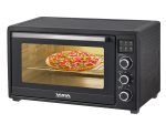 Four électrique 60L convection rôtisserie display Blanc/Noir VISTA