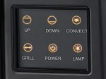 Four électrique 60L convection rôtisserie display Blanc/Noir VISTA – Image 6
