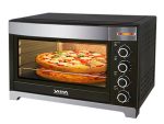 Four électrique 80L convection rôtisserie Blanc/Noir VISTA