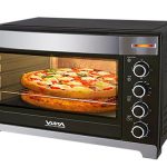 Four électrique 80L convection rôtisserie Blanc/Noir VISTA