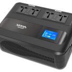 Onduleur de bureau avec stabilisateur affichage LCD 1000 VA VISTA
