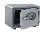 Coffre-fort numérique double sécurité Fireproof 1h 35cm Gris VISTA – Image 2