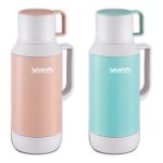 Thermos simple tasse 1.8L Pastel  Pêche/Bleu clair VISTA