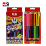 Crayon de couleur double pointe 24clr
