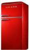 GALANZ REFRIGERATOR RED RETRO 220V/50HZ 215L BCD- 215VF-53H